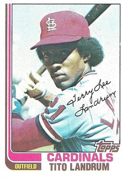 1982 Topps #658 Tito Landrum Front