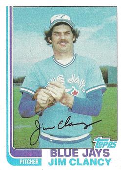 1982 Topps #665 Jim Clancy Front