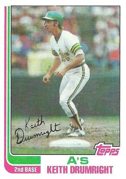 1982 Topps #673 Keith Drumright Front
