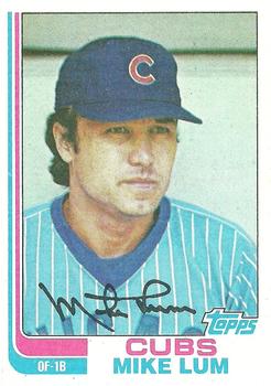 1982 Topps #732 Mike Lum Front