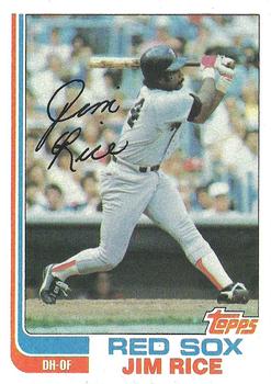 1982 Topps #750 Jim Rice Front
