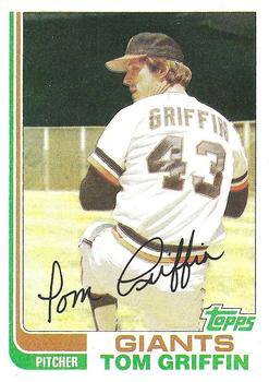 1982 Topps #777 Tom Griffin Front
