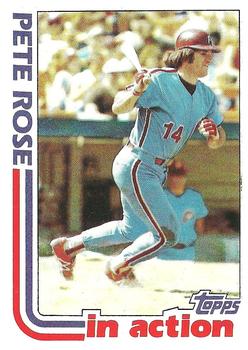 1982 Topps #781 Pete Rose Front