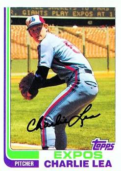 1982 Topps #38 Charlie Lea Front