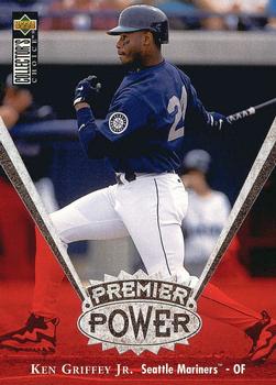 1997 Collector's Choice - Premier Power #PP3 Ken Griffey Jr. Front