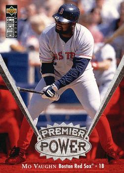 1997 Collector's Choice - Premier Power #PP8 Mo Vaughn Front