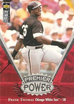 1997 Collector's Choice - Premier Power #PP12 Frank Thomas Front