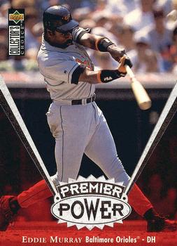1997 Collector's Choice - Premier Power #PP20 Eddie Murray Front