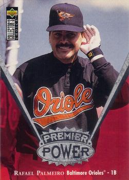 1997 Collector's Choice - Premier Power #PP17 Rafael Palmeiro Front