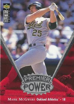 1997 Collector's Choice - Premier Power #PP1 Mark McGwire Front
