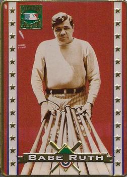 1995 Metallic Impressions Babe Ruth #4 Babe Ruth Front