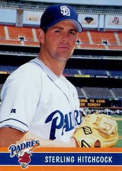 1999 Keebler San Diego Padres #4 Sterling Hitchcock Front