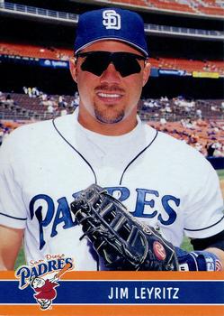 1999 Keebler San Diego Padres #5 Jim Leyritz Front