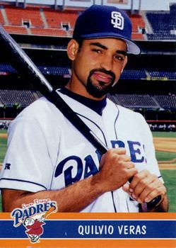 1999 Keebler San Diego Padres #7 Quilvio Veras Front