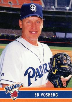 1999 Keebler San Diego Padres #16 Ed Vosberg Front