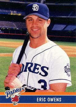 1999 Keebler San Diego Padres #19 Eric Owens Front