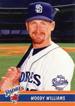 1999 Keebler San Diego Padres #21 Woody Williams Front