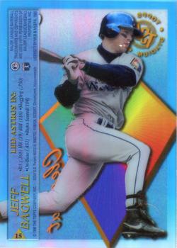 1995 Stadium Club - Clear Cut Members Only #15 Jeff Bagwell Back
