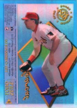 1995 Stadium Club - Clear Cut Members Only #19 Todd Zeile Back