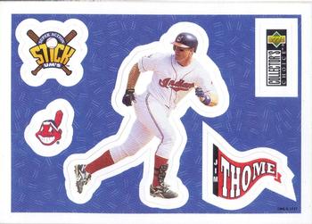 1997 Collector's Choice - Stick'Ums (Hobby) #18 Jim Thome Front