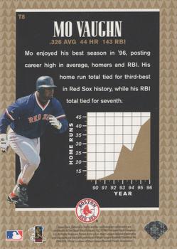 1997 Collector's Choice - Toast of the Town #T8 Mo Vaughn Back
