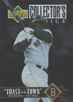 1997 Collector's Choice - Toast of the Town #T8 Mo Vaughn Front