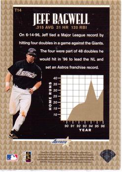 1997 Collector's Choice - Toast of the Town #T14 Jeff Bagwell Back