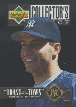1997 Collector's Choice - Toast of the Town #T20 Andy Pettitte Front