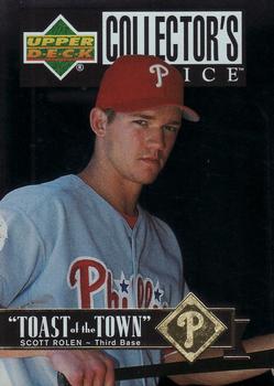 1997 Collector's Choice - Toast of the Town #T23 Scott Rolen Front