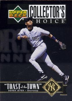 1997 Collector's Choice - Toast of the Town #T19 Derek Jeter Front