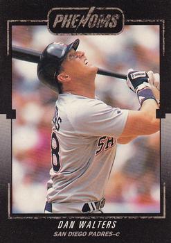 1992 Donruss The Rookies - Phenoms #BC-12 Dan Walters Front