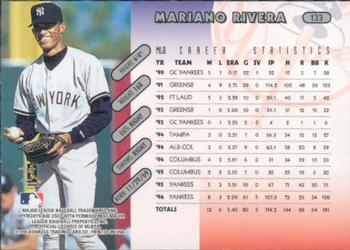 1997 Donruss #133 Mariano Rivera Back