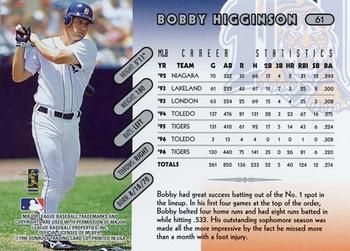 1997 Donruss #61 Bobby Higginson Back