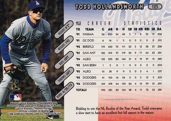 1997 Donruss #125 Todd Hollandsworth Back