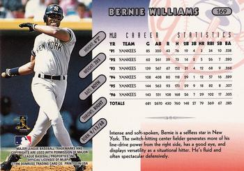 1997 Donruss #169 Bernie Williams Back