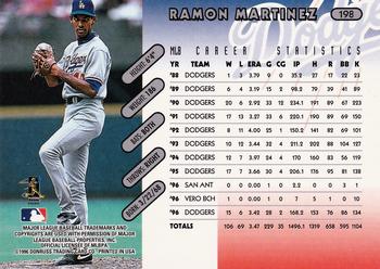 1997 Donruss #198 Ramon Martinez Back