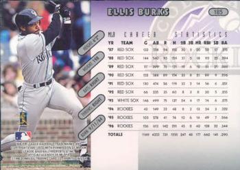 1997 Donruss #185 Ellis Burks Back
