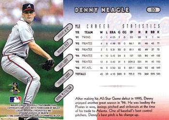 1997 Donruss #20 Denny Neagle Back