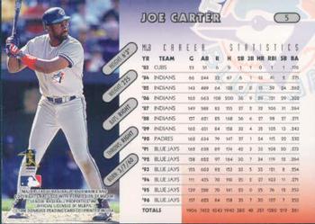 1997 Donruss #5 Joe Carter Back