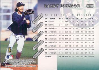 1997 Donruss #89 Randy Johnson Back
