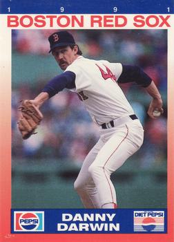 1991 Pepsi Boston Red Sox #NNO Danny Darwin Front
