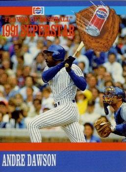 1991 Pepsi Superstars #2 Andre Dawson Front