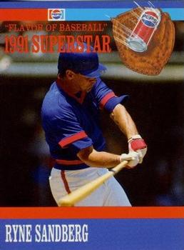 1991 Pepsi Superstars #3 Ryne Sandberg Front