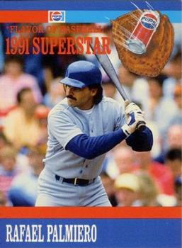 1991 Pepsi Superstars #14 Rafael Palmeiro Front