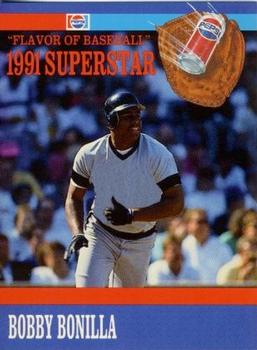 1991 Pepsi Superstars #15 Bobby Bonilla Front