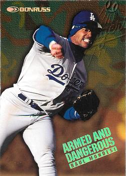 1997 Donruss - Armed and Dangerous #2 Raul Mondesi Front