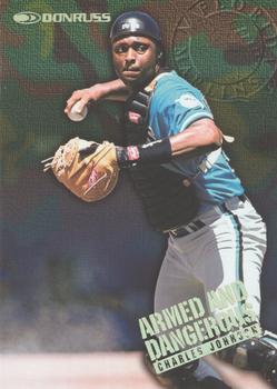 1997 Donruss - Armed and Dangerous #12 Charles Johnson Front