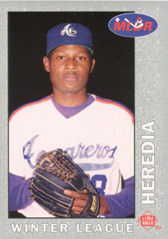 1993 Lime Rock Dominican Winter League #124 Wilson Heredia Front