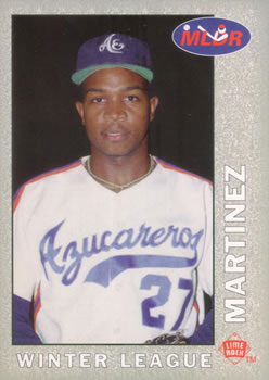 1993 Lime Rock Dominican Winter League #126 Pedro A. Martinez Front