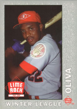1993 Lime Rock Dominican Winter League #146 Jose Oliva Front